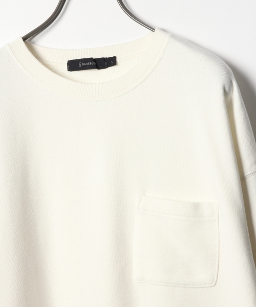 RAGEBLUE(レイジブルー)の「加工裏毛スウェットドロップクルー/771383(スウェット・メンズ・オレンジ/ブルー/ブラック/キャメル/ホワイト・LARGE/MEDIUM/SMALL)」の10枚目の写真