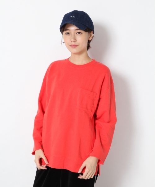 RAGEBLUE(レイジブルー)の「加工裏毛スウェットドロップクルー/771383(スウェット・メンズ・オレンジ/ブルー/ブラック/キャメル/ホワイト・LARGE/MEDIUM/SMALL)」の19枚目の写真