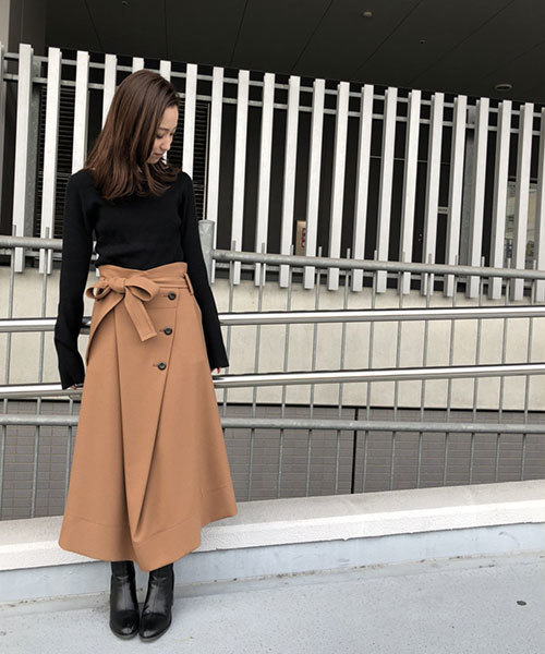 PEGGY LANA（ペギーラナ）の「Wrap Waist Skirt（スカート）」 - WEAR