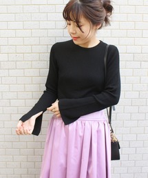 Spick & Span | WOOL RIB CREW◆(ニット/セーター)