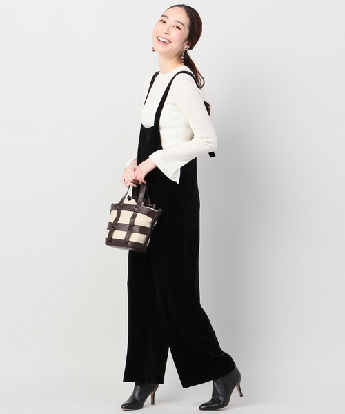 Spick & Span（スピックアンドスパン）の「WOOL RIB CREW◆（ニット/セーター・レディース・ホワイト/ブラック/レッド/マルチ・FREE）」の9枚目の写真