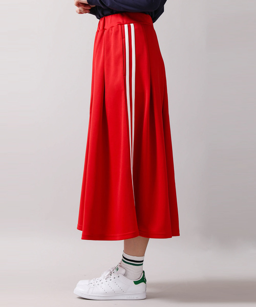 WEGO（ウィゴー）の「WEGO/サイドラインタックロングスカート（スカート・レディース・ホワイト/ブラック/レッド・FREE）」の12枚目の写真