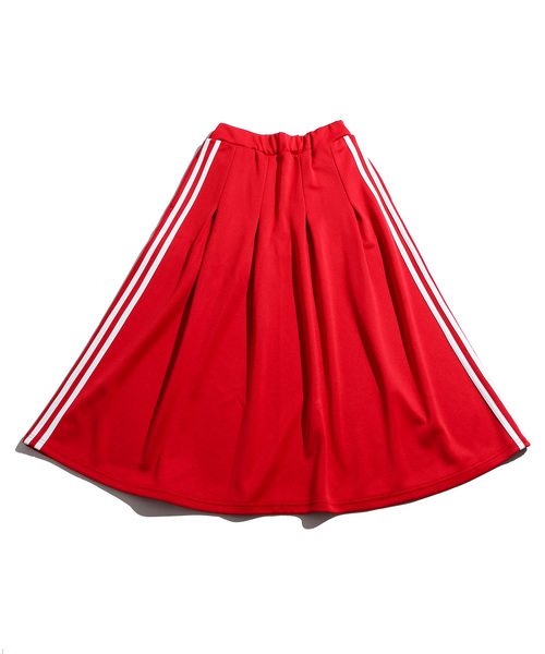 WEGO（ウィゴー）の「WEGO/サイドラインタックロングスカート（スカート・レディース・ホワイト/ブラック/レッド・FREE）」の15枚目の写真