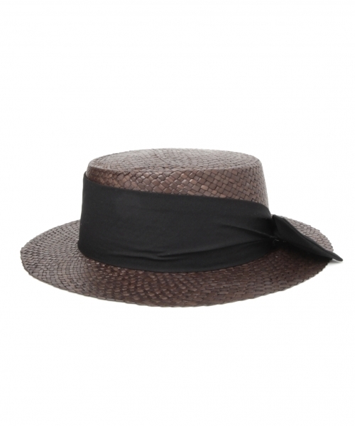 BAYFLOW（ベイフロー）の「BAYFLOW／サブタンリボンハット（ハット・レディース・ナチュラル/ブラウン・FREE）」の10枚目の写真