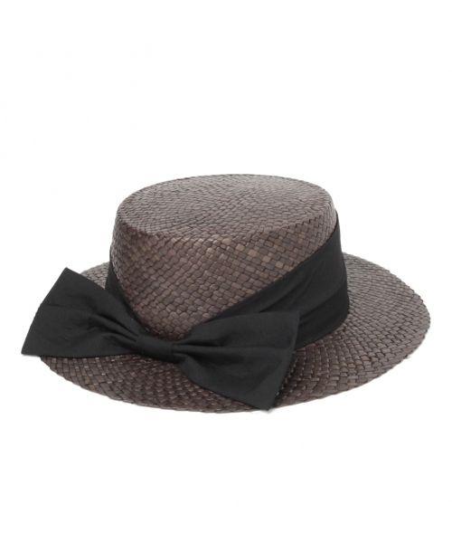 BAYFLOW（ベイフロー）の「BAYFLOW／サブタンリボンハット（ハット・レディース・ナチュラル/ブラウン・FREE）」の7枚目の写真