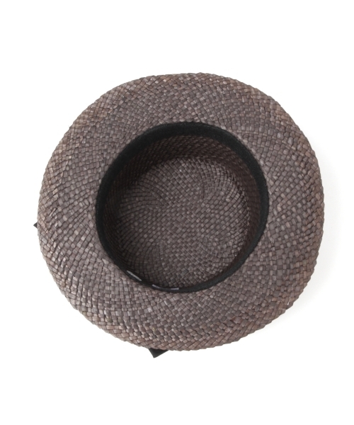 BAYFLOW（ベイフロー）の「BAYFLOW／サブタンリボンハット（ハット・レディース・ナチュラル/ブラウン・FREE）」の3枚目の写真