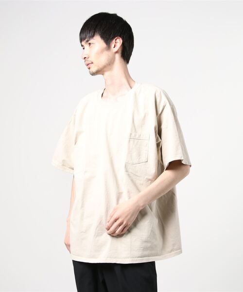 【セール】【 Goodwear / グッドウェア 】# レギュラーフィット半袖クルーネック ポケットTシャツ MADE IN USA（Tシャツ/カットソー）｜Goodwear(Since1983)（グッドウェア）