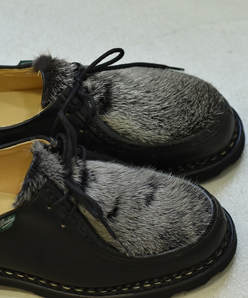 Paraboot（パラブーツ）の「【PARABOOT / パラブーツ】MICHAEL/MARCHE（モカシン/デッキシューズ・メンズ・ブラック・40/41）」の6枚目の写真