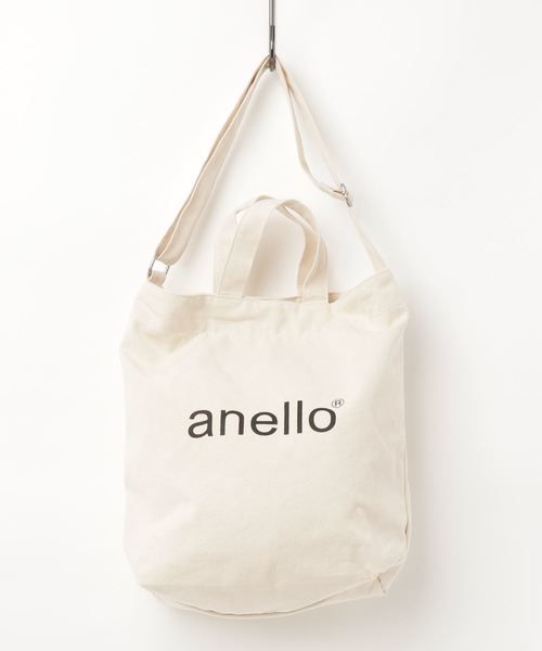 Anello アネロ の Wego Anello コットンキャンバス2wayトートバッグ トートバッグ Wear