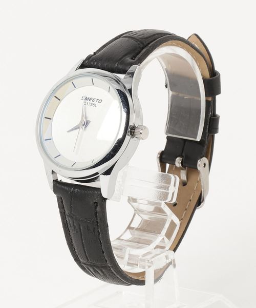 おしゃれスタ（オシャレスタ）の「【XROSS RAY】PUレザーベルト　ウオッチ（アナログ腕時計・レディース・ホワイト/ブラック/ブラウン/レッド/ピンク/ホワイト系その他/ブラック系その他/ブラウン系その他/レッド系その他/A/B/C/D/E/F/G/H/I/J/K/L/M/N/O/P/Q/R/S/T/ブラック系その他2/ブラック系その他3/ホワイト系その他2/ブラック系その他5/ブラウン系その他2/レッド系その他2/ピンク系その他/ブラック系その他4/ホワイト系その他3/ブラック系その他6/キャメル/ブラック系その他7/U/ブラウン系その他3/ブラウン系その他4/V/グリーン/レッド系その他3/パープル/グレー/W/レッド系その他4/ネイビー/ミント/サックスブルー/ブラウン系その他5/ホワイト系その他4/X/ピンク系その他2/グレー系その他/Y/レッド系その他5/Z/その他6/その他7/その他8/その他1/その他2/その他3/その他4/その他5・FREE）」の14枚目の写真