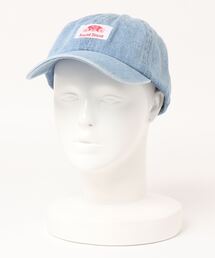 【ROUND HOUSE/ ラウンドハウス】ウォッシュド デニム ベースボールキャップ