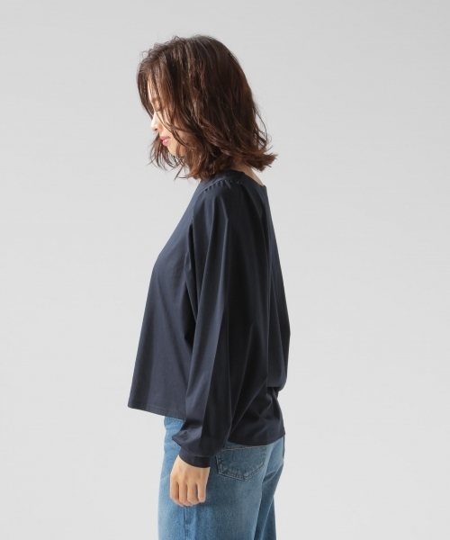 BAYFLOW(ベイフロー)の「ボリューム袖プルオーバー 18AW(シャツ/ブラウス・レディース・ネイビー/グレー/グリーン・SMALL/MEDIUM)」の10枚目の写真