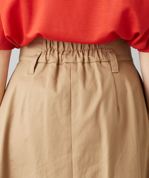 RIVE DROITE（リヴドロワ）の「チノクロスマキシスカート（スカート・レディース・ボルドー/キャメル/ライトベージュ・38/36）」の21枚目の写真