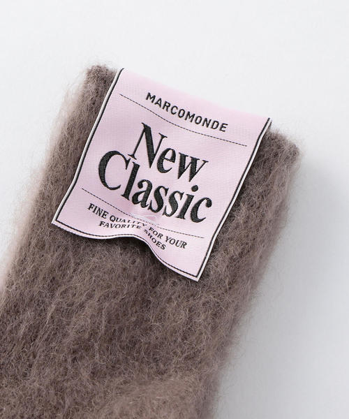 Steven Alan(スティーブンアラン)の「<MARCOMONDE>MOHAIR SOCKS/ソックス(ソックス/靴下・レディース・モカ/オフホワイト/オレンジ系その他・FREE)」の4枚目の写真