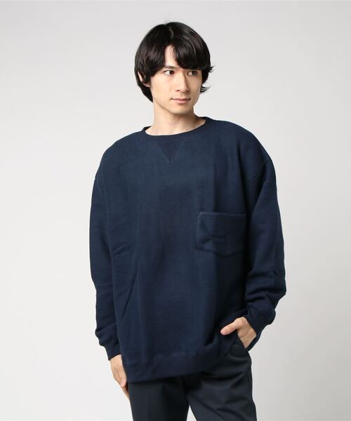 LABRAT（ラブラット）の「LABRAT　BIG sweat shirt（スウェット・メンズ・ネイビー・SMALL/MEDIUM）」の11枚目の写真