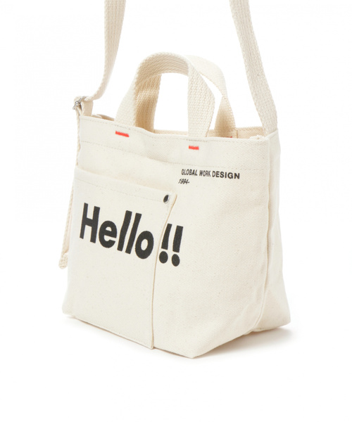 GLOBAL WORK(グローバルワーク)の「GLOBAL WORK LOGOトート2WAYミニ/815569(トートバッグ・レディース・その他1/その他2/その他3・FREE)」の15枚目の写真