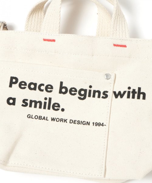 GLOBAL WORK(グローバルワーク)の「GLOBAL WORK LOGOトート2WAYミニ/815569(トートバッグ・レディース・その他1/その他2/その他3・FREE)」の14枚目の写真