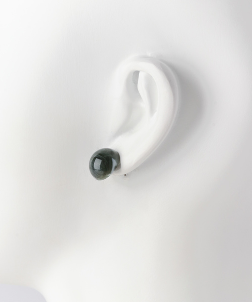 SMELLY（スメリー）の「カラークリアマーブル4ピアスセット（ピアス（両耳用）・レディース・グレー系その他/ベージュ系その他・-）」の7枚目の写真