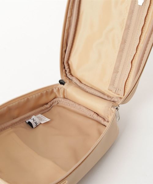 WEGO（ウィゴー）の「WEGO/ジップポイントミニショルダーバッグ（ショルダーバッグ・レディース・ブラック/ベージュ/シルバー/その他1/ホワイト系その他/パープル/ホワイト・FREE）」の8枚目の写真