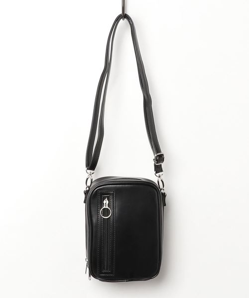 WEGO（ウィゴー）の「WEGO/ジップポイントミニショルダーバッグ（ショルダーバッグ・レディース・ブラック/ベージュ/シルバー/その他1/ホワイト系その他/パープル/ホワイト・FREE）」の12枚目の写真