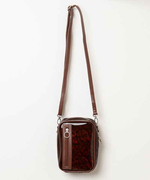 WEGO（ウィゴー）の「WEGO/ジップポイントミニショルダーバッグ（ショルダーバッグ・レディース・ブラック/ベージュ/シルバー/その他1/ホワイト系その他/パープル/ホワイト・FREE）」の19枚目の写真