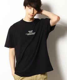 Purple&Yellow | スーパー ビッグ シルエット プリント Tシャツ(Tシャツ/カットソー)