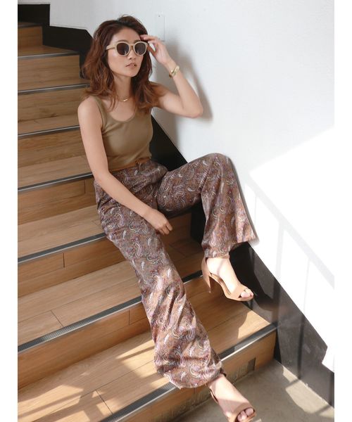 Ungrid（アングリッド）の「ショルダーデザインタンクトップ（タンクトップ・レディース・ブラック/オフホワイト/オリーブ/ブルー・FREE）」の8枚目の写真