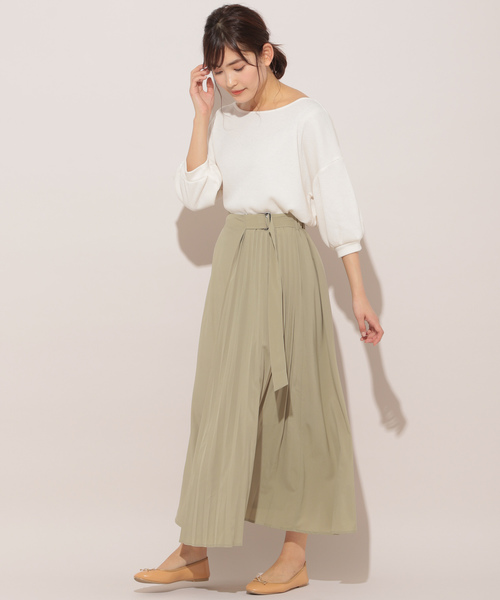 apres jour(アプレジュール)の「アシメプリーツスカート【ZOZOTOWN限定アイテム】(スカート・レディース・ブラック/カーキ/ラベンダー・フリー)」の8枚目の写真