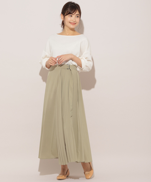 apres jour(アプレジュール)の「アシメプリーツスカート【ZOZOTOWN限定アイテム】(スカート・レディース・ブラック/カーキ/ラベンダー・フリー)」の9枚目の写真