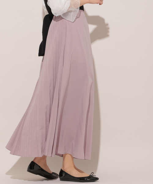 apres jour(アプレジュール)の「アシメプリーツスカート【ZOZOTOWN限定アイテム】(スカート・レディース・ブラック/カーキ/ラベンダー・フリー)」の12枚目の写真
