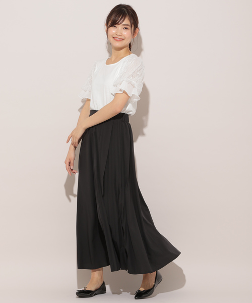apres jour(アプレジュール)の「アシメプリーツスカート【ZOZOTOWN限定アイテム】(スカート・レディース・ブラック/カーキ/ラベンダー・フリー)」の19枚目の写真