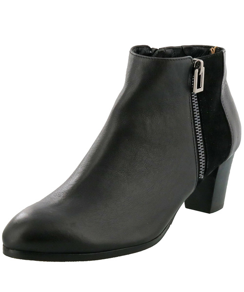 cava cava（サヴァサヴァ）の「〈cava cava（サヴァサヴァ）〉サイドファスナーブーツ（ブーツ・レディース・ブラック/レッド/ガンメタ・23.5cm/23.0cm/24.0cm/24.5cm/22.5cm）」の4枚目の写真