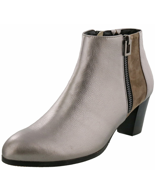 cava cava（サヴァサヴァ）の「〈cava cava（サヴァサヴァ）〉サイドファスナーブーツ（ブーツ・レディース・ブラック/レッド/ガンメタ・23.5cm/23.0cm/24.0cm/24.5cm/22.5cm）」の7枚目の写真