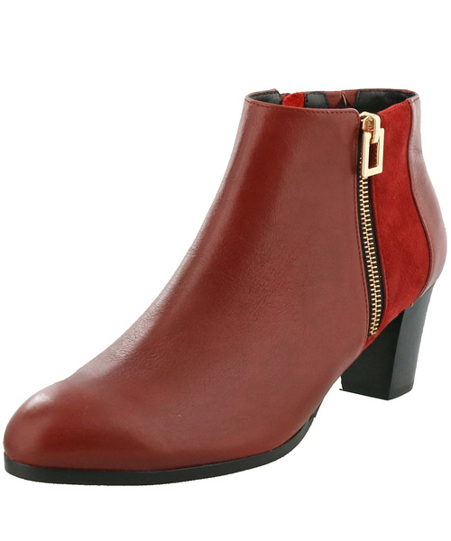 cava cava（サヴァサヴァ）の「〈cava cava（サヴァサヴァ）〉サイドファスナーブーツ（ブーツ・レディース・ブラック/レッド/ガンメタ・23.5cm/23.0cm/24.0cm/24.5cm/22.5cm）」の6枚目の写真