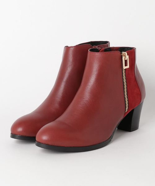 cava cava（サヴァサヴァ）の「〈cava cava（サヴァサヴァ）〉サイドファスナーブーツ（ブーツ・レディース・ブラック/レッド/ガンメタ・23.5cm/23.0cm/24.0cm/24.5cm/22.5cm）」の13枚目の写真