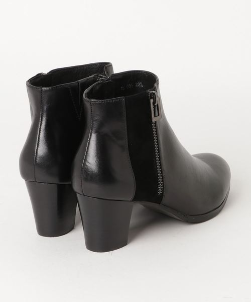 cava cava（サヴァサヴァ）の「〈cava cava（サヴァサヴァ）〉サイドファスナーブーツ（ブーツ・レディース・ブラック/レッド/ガンメタ・23.5cm/23.0cm/24.0cm/24.5cm/22.5cm）」の11枚目の写真