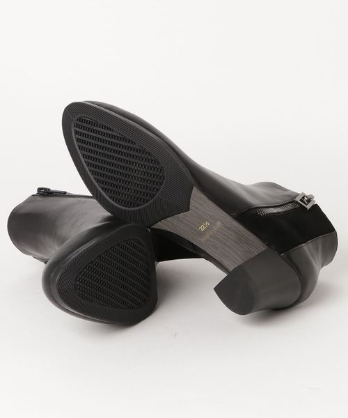 cava cava（サヴァサヴァ）の「〈cava cava（サヴァサヴァ）〉サイドファスナーブーツ（ブーツ・レディース・ブラック/レッド/ガンメタ・23.5cm/23.0cm/24.0cm/24.5cm/22.5cm）」の12枚目の写真