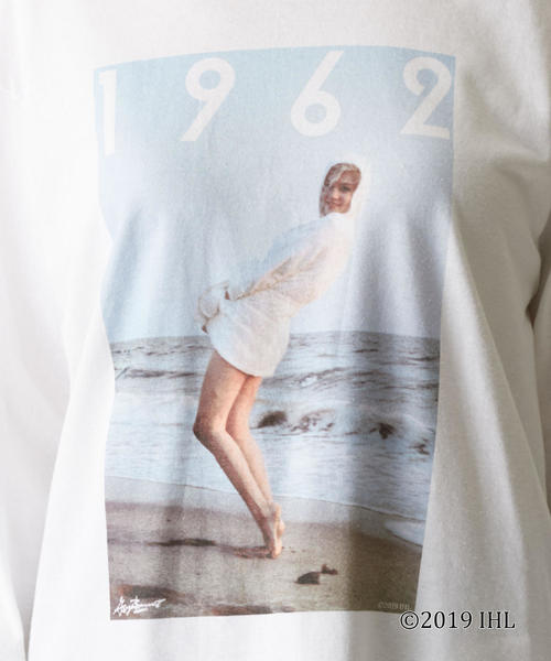 EMMEL REFINES（エメルリファインズ）の「【別注】GERGE BARRIS（ジョージ バリス） 1962（Tシャツ/カットソー・レディース・ホワイト・FREE）」の2枚目の写真