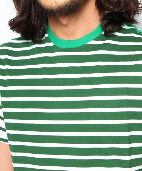 adidas Originals(アディダスオリジナルス)の「アディダス オリジナルス×ベドウィン adidas Originals BW BORDER TEE(Tシャツ/カットソー・メンズ・レッド/イエロー/グリーン・SMALL/X-LARGE/LARGE/MEDIUM)」の7枚目の写真