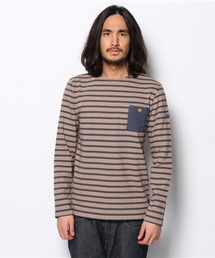 SHIPS（シップス）の「TWOTHIRDS:×SAINT JAMES: バスクシャツ（Tシャツ