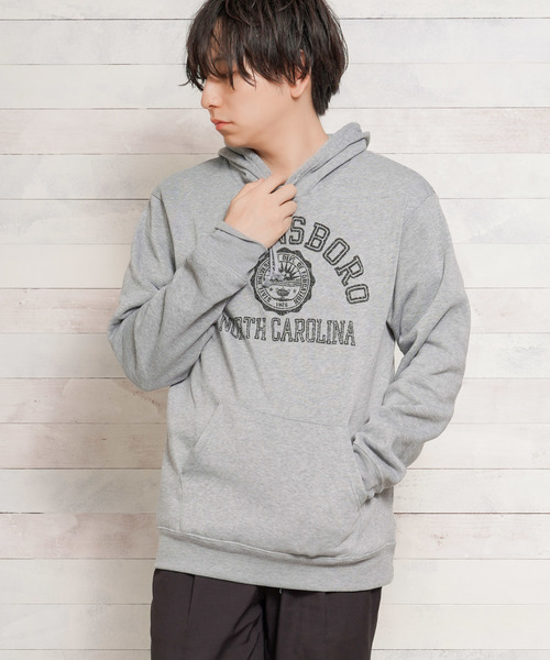 ARCHIVER(アーカイバ)の「【Ab】裏起毛 カレッジプリントプルパーカー(パーカー・レディース・ホワイト系その他/ブラック系その他/グレー系その他/グリーン系その他/ブルー系その他/レッド系その他/ホワイト系その他3/ホワイト系その他4/ブラック系その他2/ブラック系その他4/グリーン系その他2/ブルー系その他2/レッド系その他2/ホワイト系その他2/グレー系その他2/ブラック系その他3・MEDIUM/LARGE/X-LARGE)」の10枚目の写真