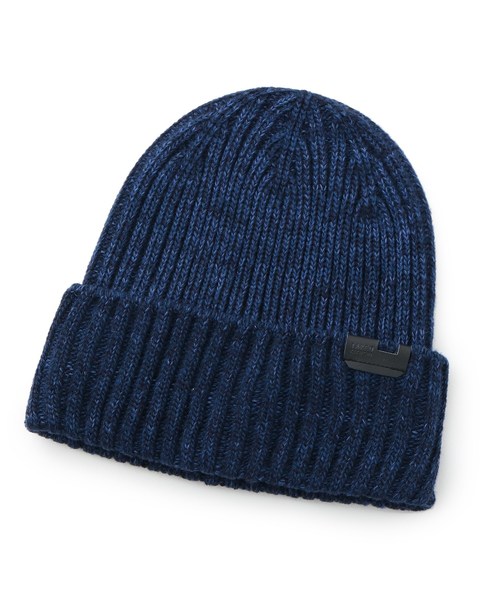 TAKEO KIKUCHI（タケオキクチ）の「ホールガーメント ニットキャップ（ニットキャップ/ビーニー・メンズ・ブラック/ネイビー/チャコール/ネイビー系4・00）」の4枚目の写真