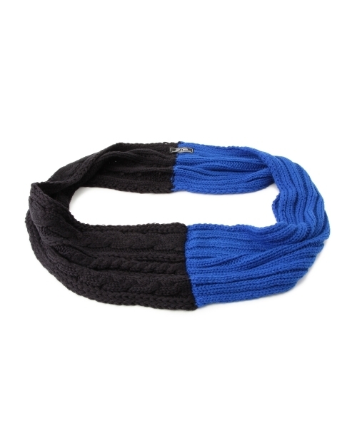 BEAMS（ビームス）の「◎BEAMS / ケーブル×リブ スヌード（ストール/ショール・メンズ・オフホワイト/グレー/ワイン/ネイビー・ONE SIZE）」の20枚目の写真