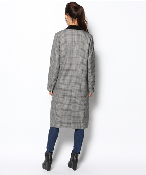 EMODA（エモダ）の「PLAIN GLENCHECKエドワードロングJK（テーラードジャケット・レディース・その他・MEDIUM）」の6枚目の写真