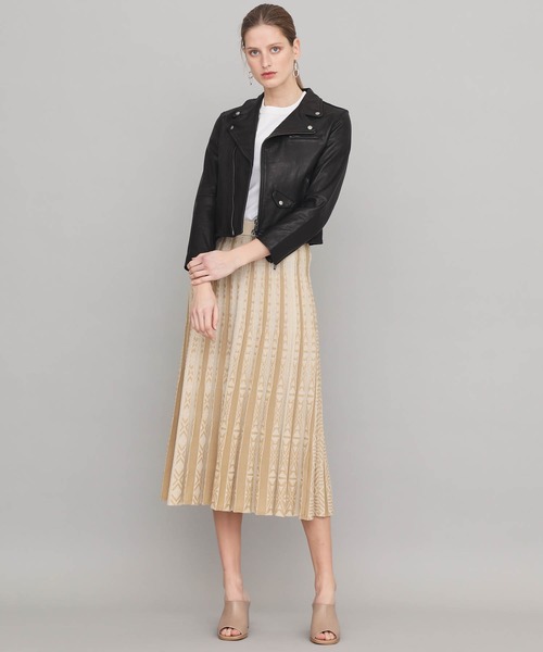 STUDIOUS（ステュディオス）の「【STUDIOUS】スクエア オープントゥブーティー（サンダル・レディース・ブラック/ベージュ・1/2）」の10枚目の写真