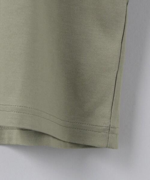 6（ロク）の「＜6(ROKU)＞STOLE SHORT SLEEVE PULLOVER/カットソー（Tシャツ/カットソー・レディース・ベージュ/オリーブ/オフホワイト・FREE）」の12枚目の写真