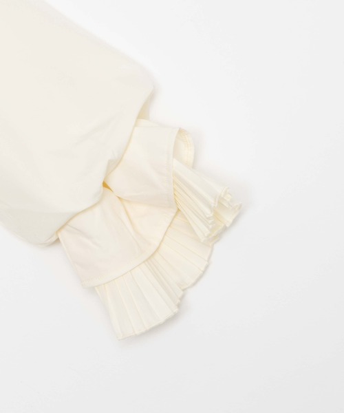WEGO（ウィゴー）の「WEGO/リボンタイ付きボリュームテールスリーブブラウス（シャツ/ブラウス・レディース・ホワイト/アイボリー・FREE）」の15枚目の写真