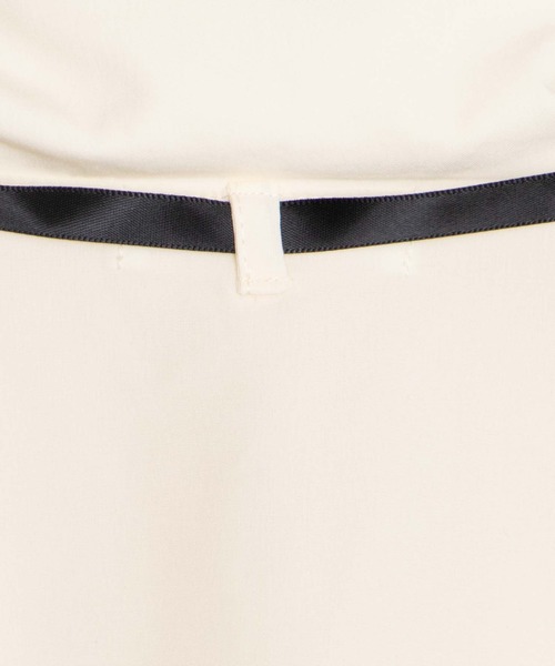 WEGO（ウィゴー）の「WEGO/リボンタイ付きボリュームテールスリーブブラウス（シャツ/ブラウス・レディース・ホワイト/アイボリー・FREE）」の10枚目の写真
