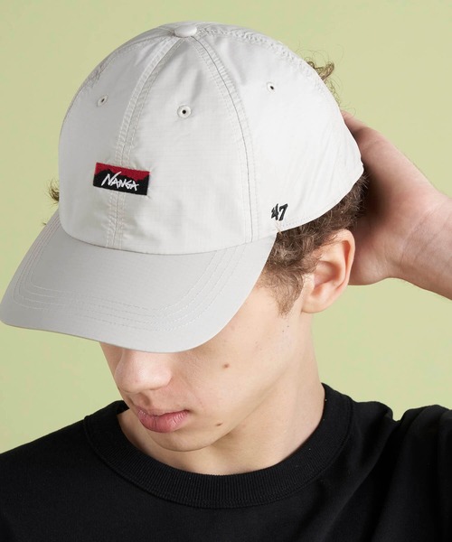 NANGA（ナンガ）の「NANGA×47 AURORA TEX CAP / ナンガ×47 オーロラテックスキャップ（キャップ・メンズ・ネイビー/ブラウン/ブラック/カーキ/アイボリー/グレー系その他/ブラウン系その他・FREE）」の2枚目の写真