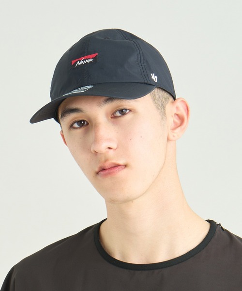 NANGA（ナンガ）の「NANGA×47 AURORA TEX CAP / ナンガ×47 オーロラテックスキャップ（キャップ・メンズ・ネイビー/ブラウン/ブラック/カーキ/アイボリー/グレー系その他/ブラウン系その他・FREE）」の3枚目の写真